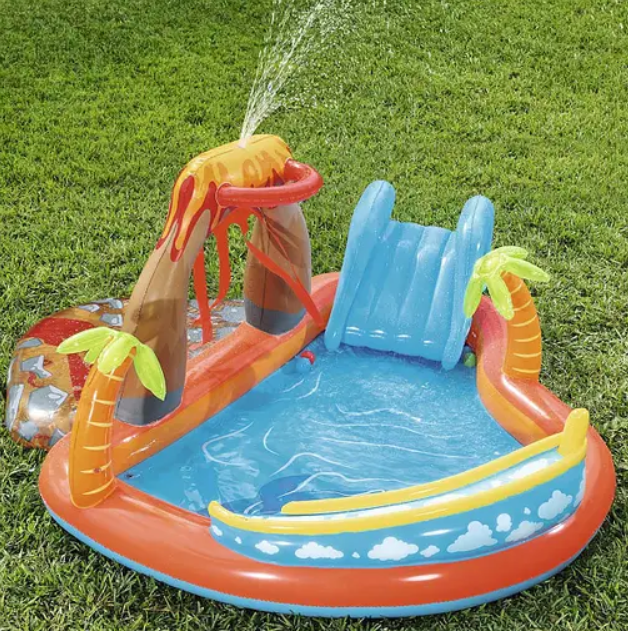 Monipuolinen puhallettava allas lapsille Bestway (265 x 265 x 104 cm)