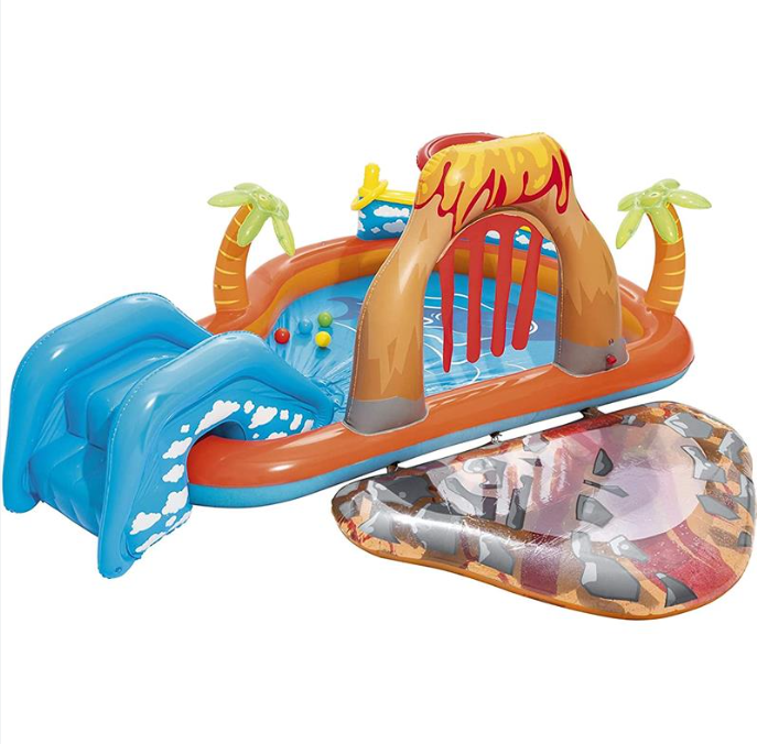 Monipuolinen puhallettava allas lapsille Bestway (265 x 265 x 104 cm)